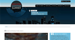 Desktop Screenshot of executive-leadership-summit.com